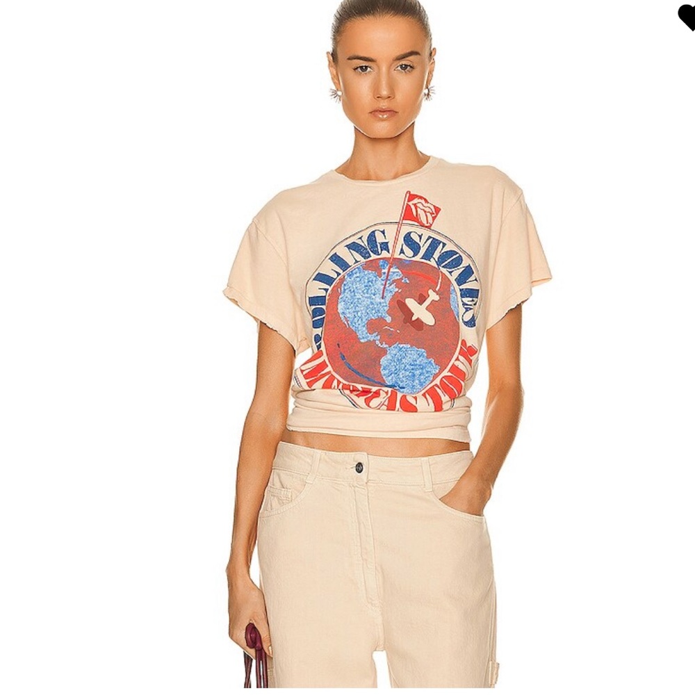MADEWORN ROLLING STONES Crew Tee NEW